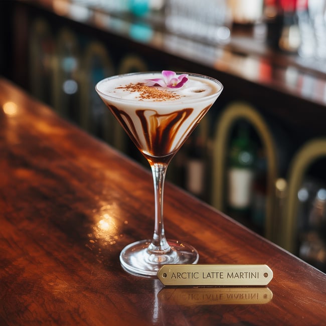 Arctic Latte Martini