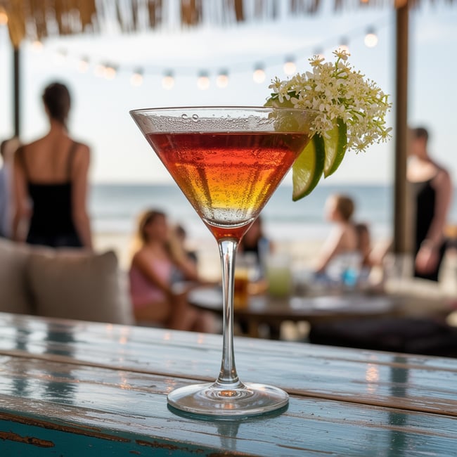 Spring Twist Martini
