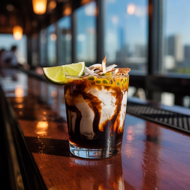 Tropical Espresso Reverie