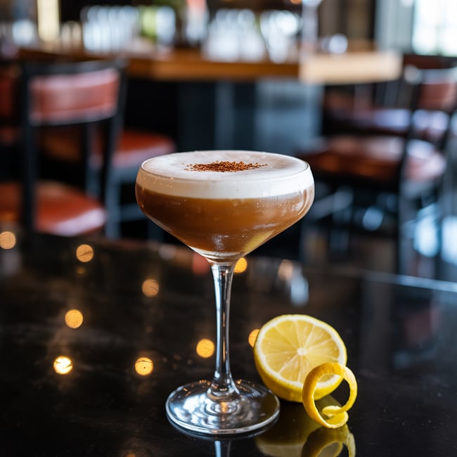 Carajillo Vodka Flip