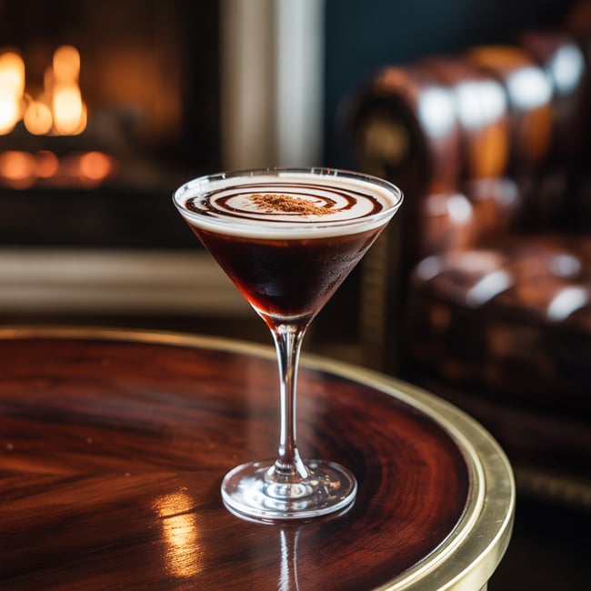 Velvet Dark Martini