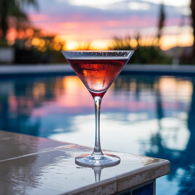 Twilight Blush Martini