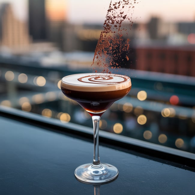 Velvet Blizzard Martini