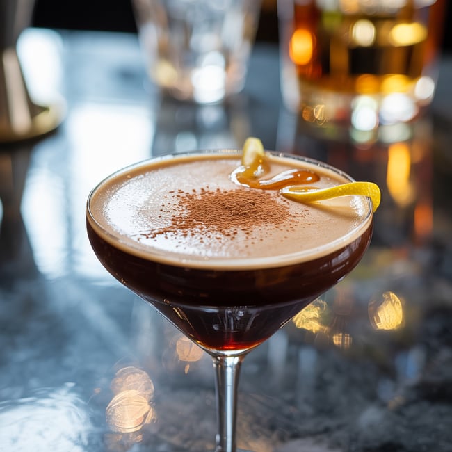 Midnight Mocha Martini