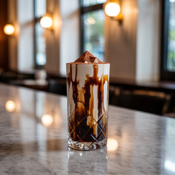 Springtime Affogato Martini