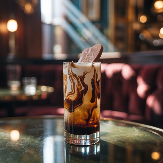 Silken Espresso Sunset