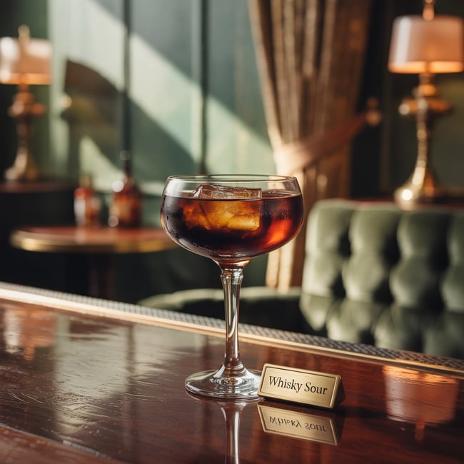 Noir Whisky Sour
