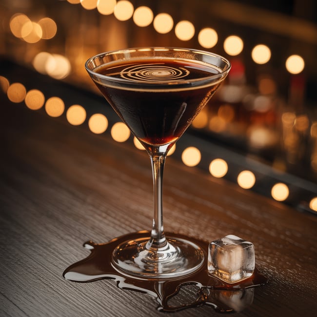 Midnight Eclipse Martini