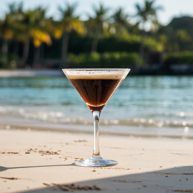 Vodka Noir Shakertini