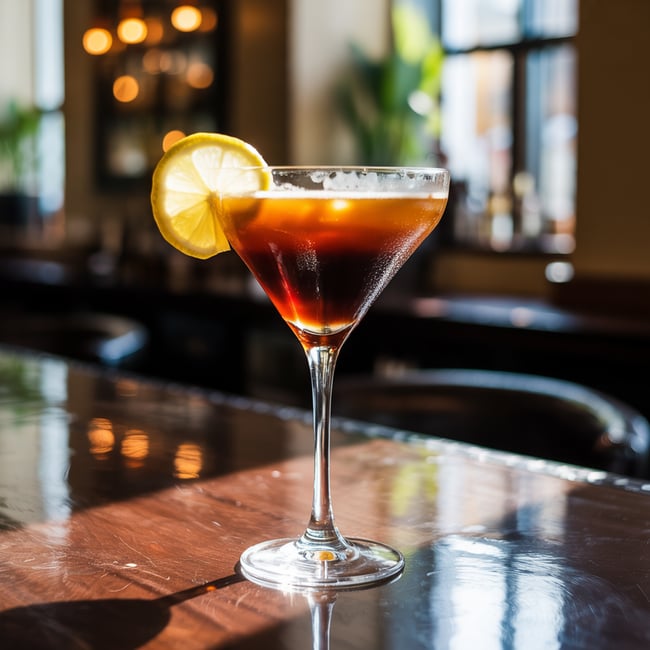 Espresso Sunrise Martini