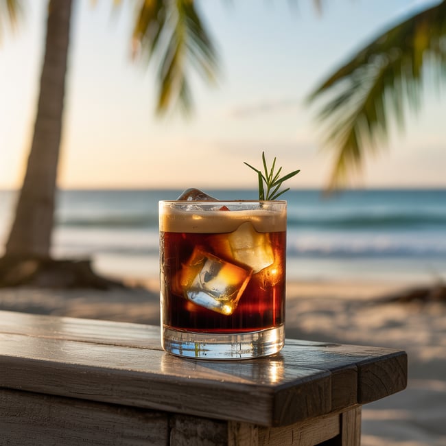 Velvet Sunset Espresso Martini