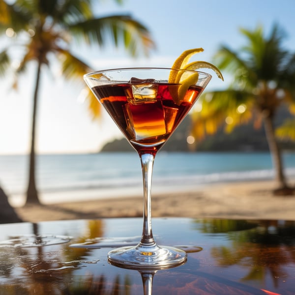 Velvet Voltage Martini