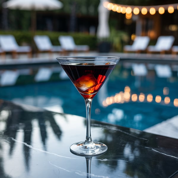 Midnight Burst Martini