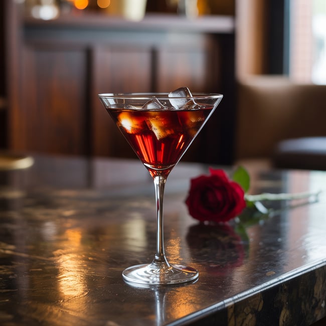 Bitter Nightfall Martini