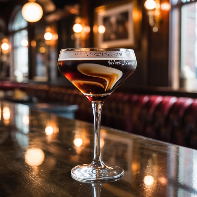 Velvet Jetsetter Martini