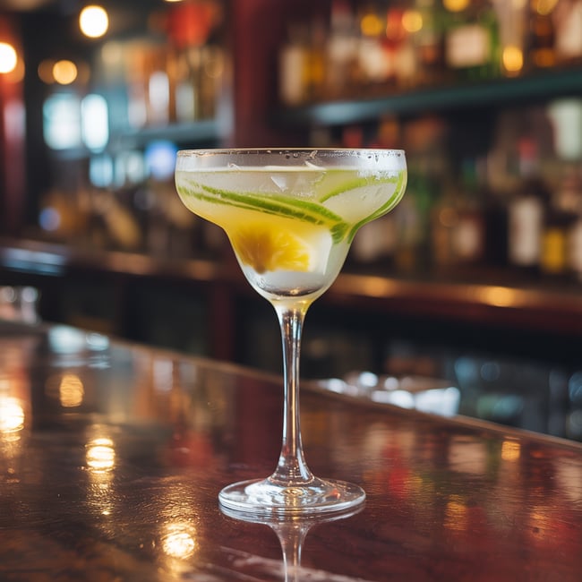 Caribean Sunrise Vodkatini