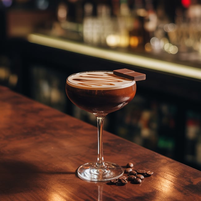Moonlit Mocha Martini