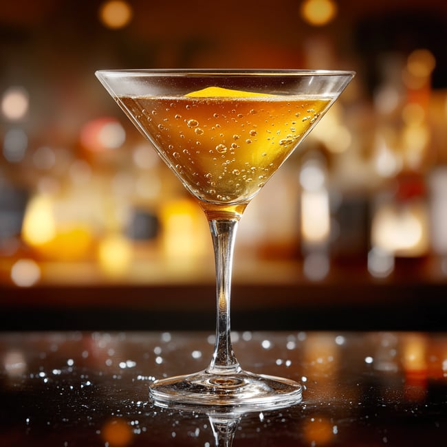 Golden Sweet Martini