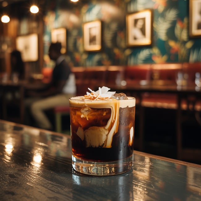 Tropical Espresso Brulee Rush