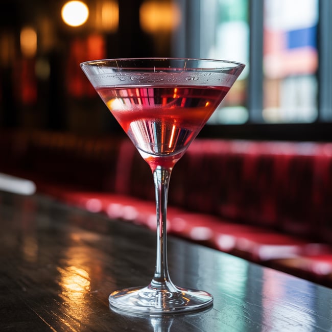Sunset Mystique Martini