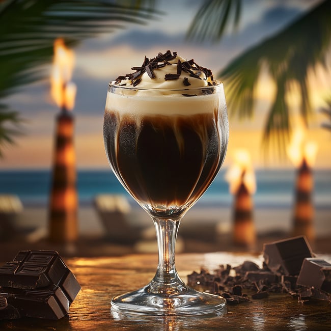 Shaken Black Velvet