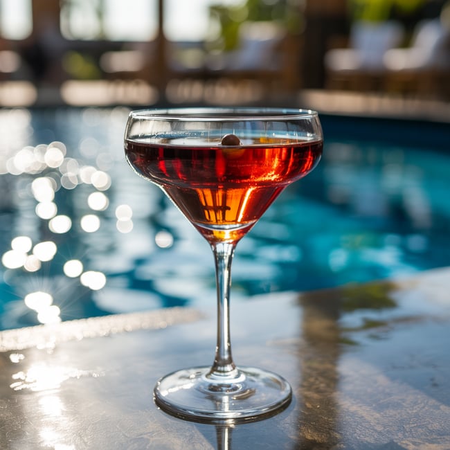 Bitter Elegance Martini
