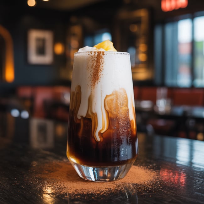 Moonlit Latte Lagoon
