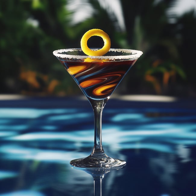 Midnight Fusion Martini