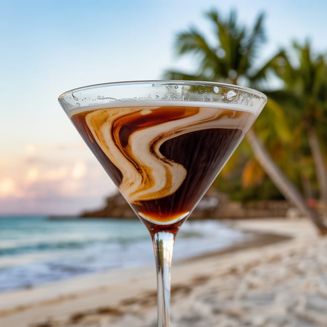 Tropical Dusk Espresso Martini
