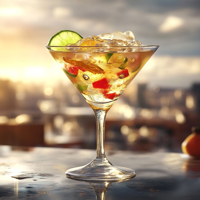Carajillo Voltage Martini