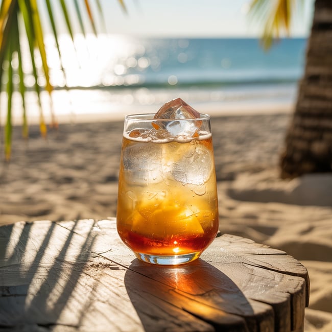 Tropical Carajillo Spritz
