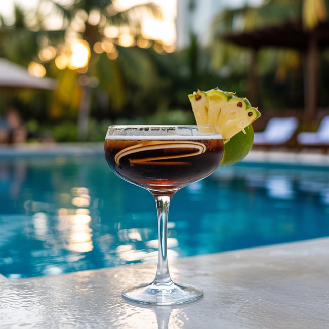 Tropicana Dusk Martini