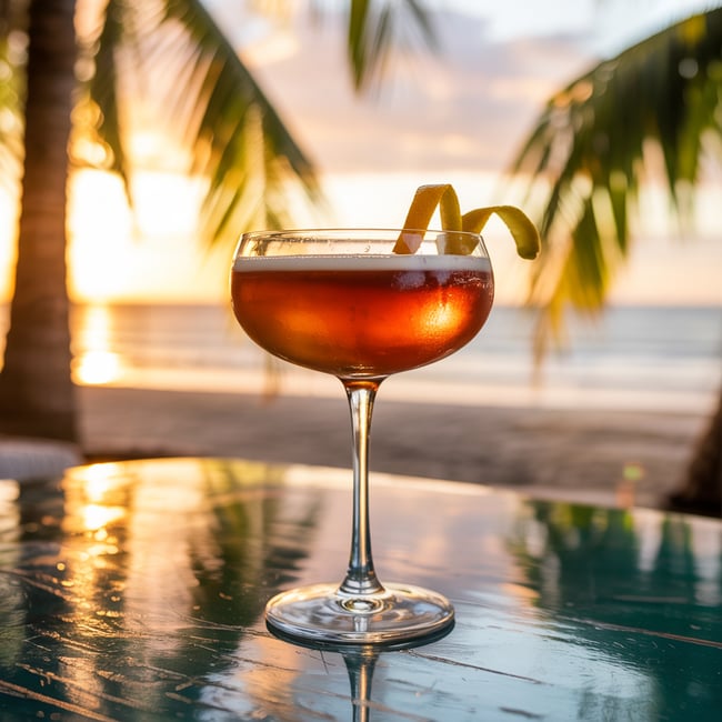 Sultry Sunset Sour