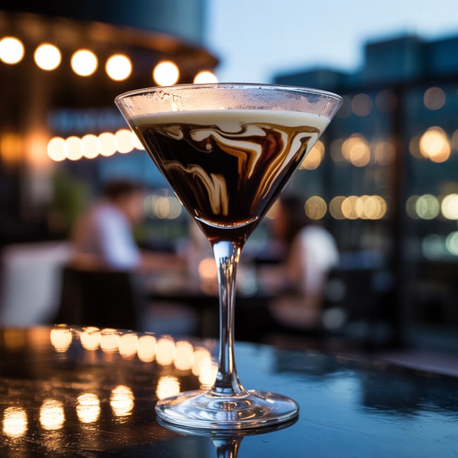 Ebony Espresso Martini
