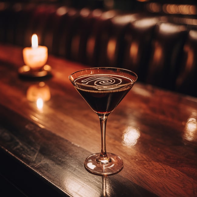 Midnight Elixir Martini
