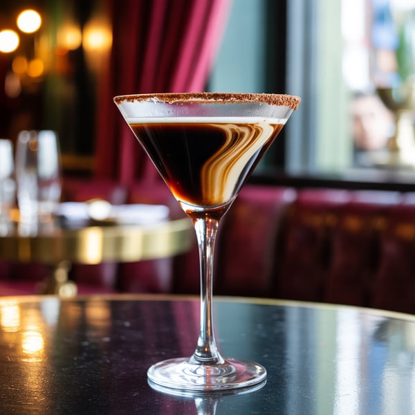 Caffeinated Bliss Martini