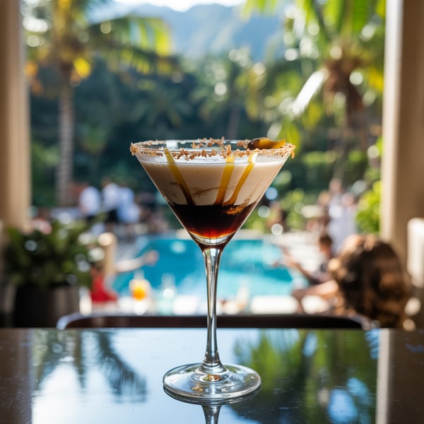Tropical Espresso Vibe Martini