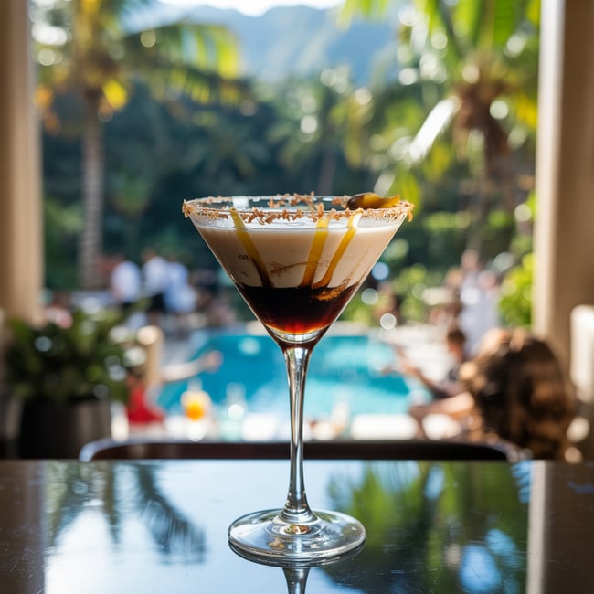 Tropical Espresso Vibe Martini