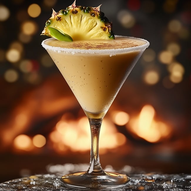 Tropical Night Carajillo Martini