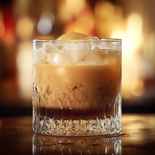 Spring Carajillo Sour