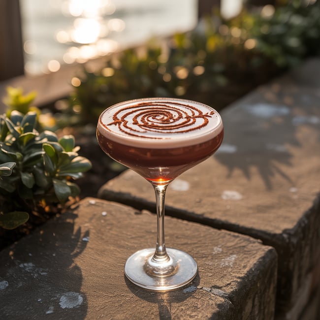 Velvet Sunset Martini