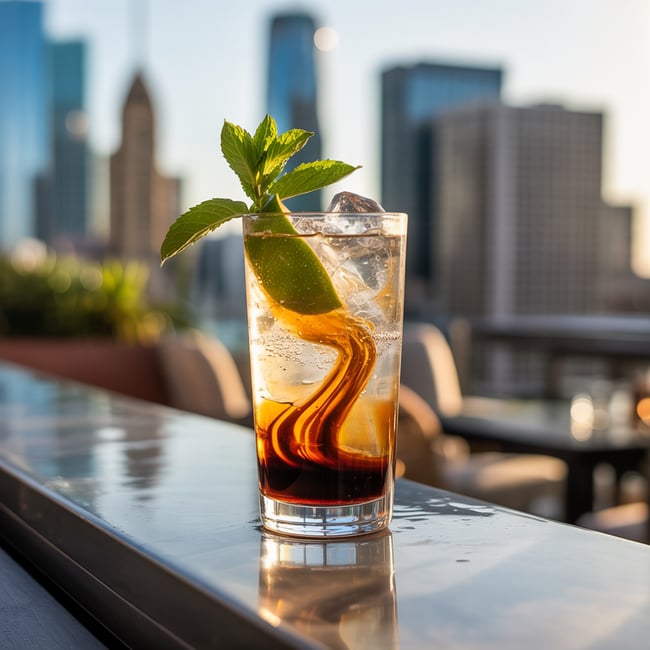 Tropical Espresso Spritz