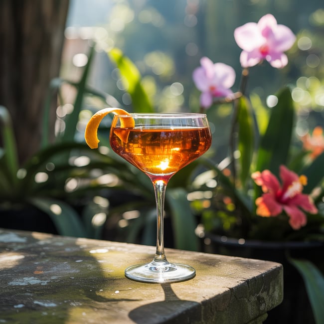Sweet Sunrise Martini