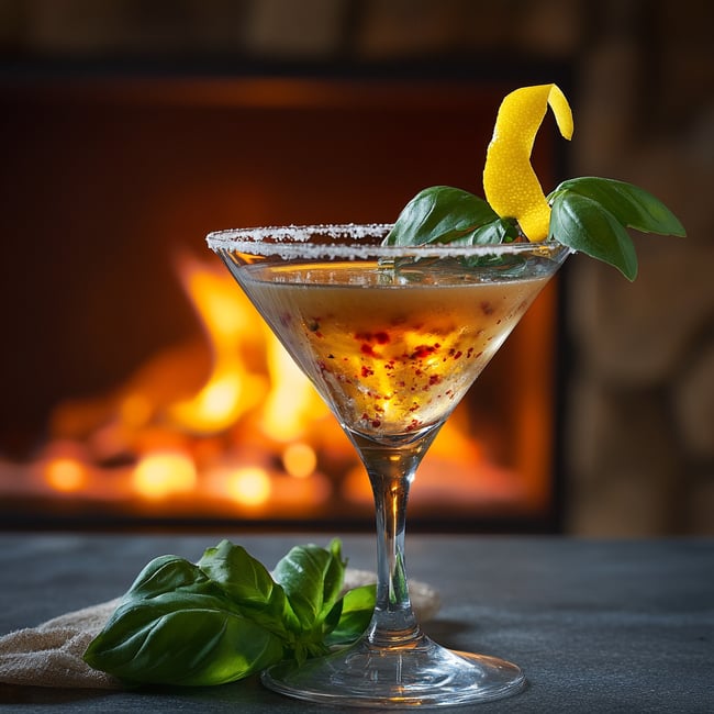 Springtime Buzz Martini