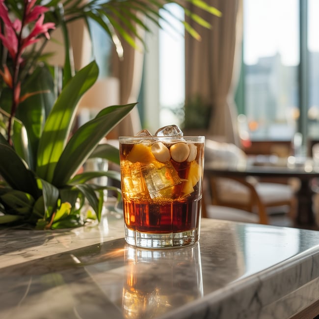Tropical Espresso Highball