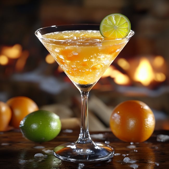 Mimosed Carajillo Martini