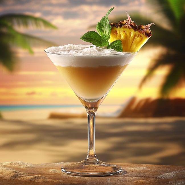 Tropical Voltage Martini