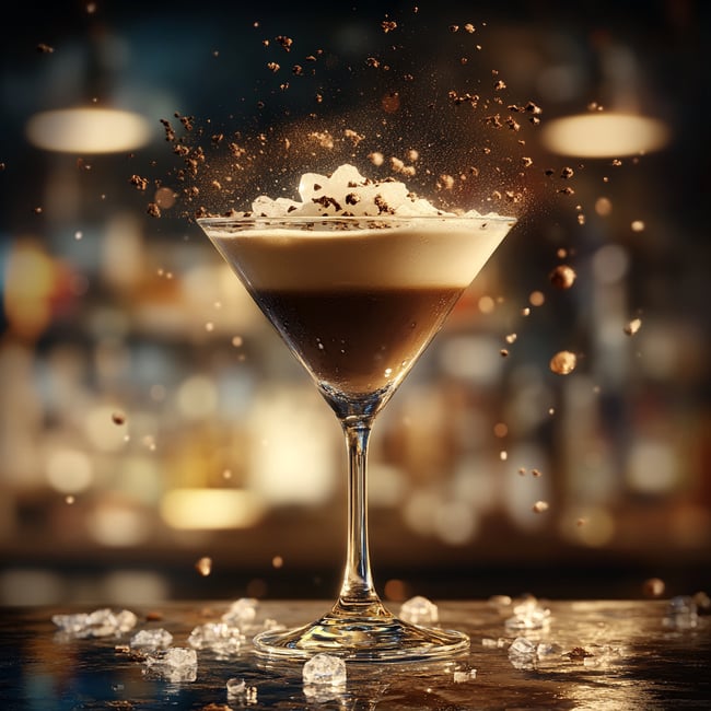 Midnight Zest Martini