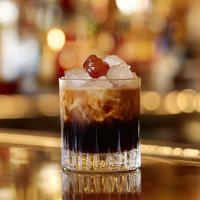 Shaken Moscow Carajillo