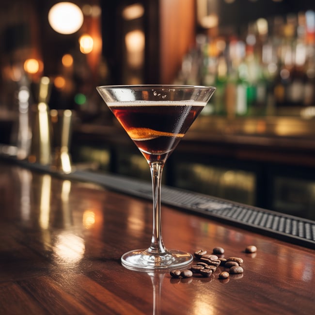 Midnight Sizzle Martini